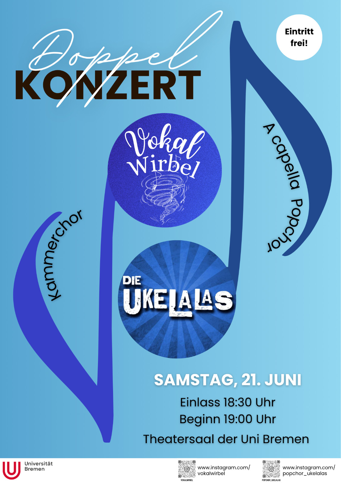 Konzert mit den Ukelalas